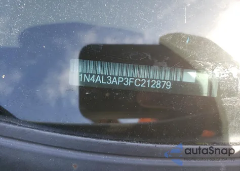 2015 Nissan Altima 2.5 from USA, damaged, VIN 1N4AL3AP3FC212879